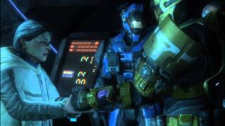 Halo Reach The Package Escort Cortana off Reach [upl. by Ellynn525]