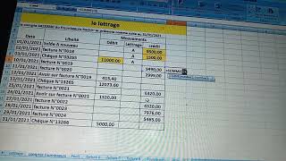 Sage comptabilité i7 le lettrage des comptes partie 1 [upl. by Atnauqahs205]