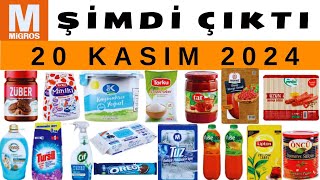 MİGROS 20 KASIM 2024  MİGROSKOP  EFSANE KASIM [upl. by Lail]