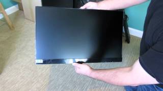 AOC i2369V IPS Monitor Unboxing US [upl. by Leahpar]