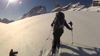 Dents du Midi Col de la Dent Jaune couloir NW [upl. by Moberg702]