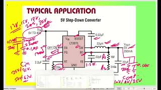 073A Switching Regulator design explanation from datasheet LT3970 [upl. by Carisa77]