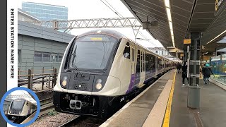 trains at stratford DLR tube national rail TfL rail and London overground [upl. by Asilav]