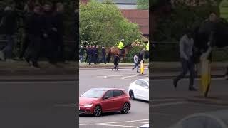 Chesterfield FC v Stockport why take away fans past the home pub [upl. by Tezile]