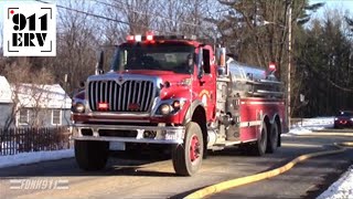 Dunstable MA Tanker 1 Responding [upl. by Ronyar]