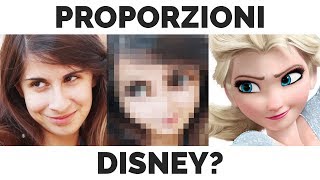 E se avessimo le PROPORZIONI di una PRINCIPESSA DISNEY 🐸 [upl. by Hamian]