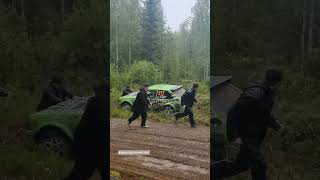 Same Spot CRASH  Secto Rally Finland 2024 [upl. by Oenire]