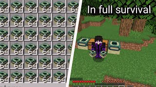 how to obtain end portal frame in survival minecraft [upl. by Ditzel]