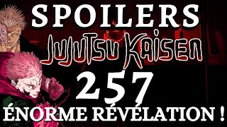 LIDENTITÉ RÉELLE DE YUJI  SUKUNA PLEIN DE HAINE  SPOILERS JUJUTSU KAISEN 257 REACTION LIVE [upl. by Ytisahcal344]