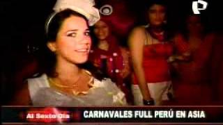 En exclusiva los carnavales Full Perú de las playas de Asia [upl. by Merceer]