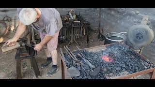 Polishing Hammer asmr diy art tools blacksmith forging tools [upl. by Ahc]