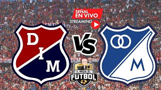 Medellín 1 vs Millonarios 1  EL DEBUT DE FALCAO EN EL FPC  Fecha 1  Liga II 2024 [upl. by Attoynek]