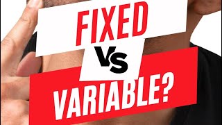 Fixed vs Variable Rate Mortgages What’s the Difference [upl. by Nirro940]