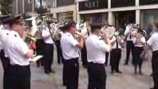 FAVOURITE HYMN TUNES  played by MONKWEARMOUTH SALVATION ARMY BRASS BAND [upl. by Ardnasac246]