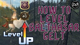 Cheap Magic Fast How to Level Balthasar Gelt  Leveling Legendary Lords Total War Warhammer 2 [upl. by Kingsly]