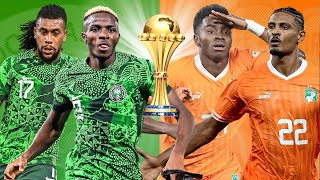 Live at the African Cup AFCON Final between Nigeria and Ivory Coast [upl. by Madanhoj]