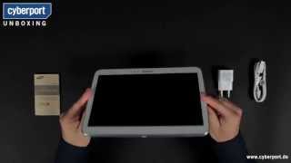 Samsung Galaxy Tab 3 101 Unboxing I Cyberport [upl. by Llerrit553]