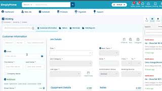 How to schedule a new job on SimplyPrime CRM [upl. by Ssej474]