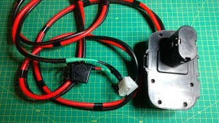 Making an adapter to run my cordless drill from ATX PSU [upl. by Noelopan]