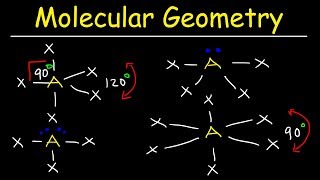 Molecular Geometry amp VSEPR Theory  Basic Introduction [upl. by Aiynot]