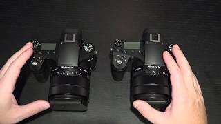 Sony RX10 IV vs RX10 III [upl. by Llehsram438]