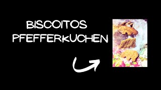 Biscoito Pfefferkuchen [upl. by Aliban954]