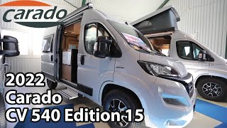 Carado CV540 Edition 15 2022 Camper Van 2022 541 m [upl. by Earley433]