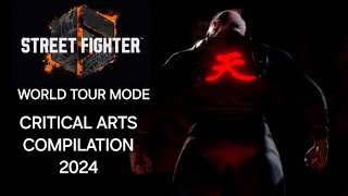 SBCG Compilation  Street Fighter 6 World Tour Mode Critical Arts Vol 1 [upl. by Adai]