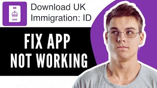 How to Fix UK Immigration ID Check App Not Working on iPhone [upl. by Lily391]