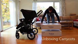 Unboxing Emmaljunga Double Viking 735 [upl. by Sidra]