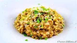 Steinpilz Rezepte  Steinpilz Risotto [upl. by Adrien733]