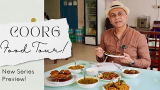 Coorg Food Tour Gonikoppal Virajpet Madikeri  New Gourmet On The Road Series In Kodagu [upl. by High]