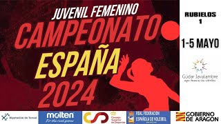 CEV JUVENIL FEMENINO 2024  RUBIELOS DE MORA1 [upl. by Florida]