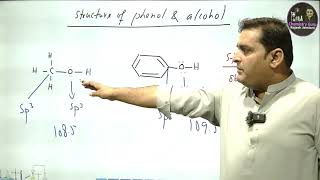 Phenols  Structure  Properties  Acidity  Preparation  Rxns  MDCAT Chemistry by Rajesh Jemlani [upl. by Addam811]