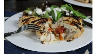 Zesty Garden Herb Chicken Stuffed With Roasted Tomatoes [upl. by Skees]