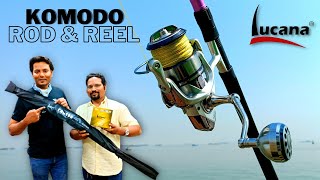 LUCANA new KOMODO ROD amp REEL Launched  BarraHunter [upl. by Ikin]