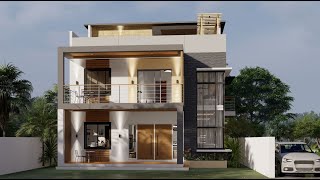 9 x 14 Two Storey House with Roof deck Sir Cliford and Maam Dines Residence [upl. by Eitsym774]