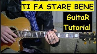 Ti fa stare bene  Caparezza  Tutorial chitarra [upl. by Moreen]