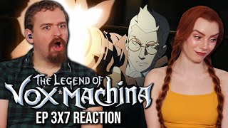 PERCIVAL  The Legend Of Vox Machina Ep 3x7 Reaction amp Review  Critical Role [upl. by Otrebcire]