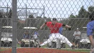 Hayden Hurst RHP Bolles High School  WWBA  Pittsburgh Pirates [upl. by Yokum]