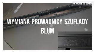 Wymiana prowadnic szuflady Blum [upl. by Naiva]