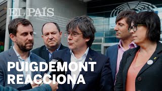 El Parlamento Europeo rechaza dar la acreditación provisional a Puigdemont y Comín en Bruselas [upl. by Alemap]