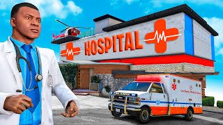 MANSÃO DO FRANKLIN VIROU UM HOSPITAL NO GTA 5 [upl. by Aiciram]