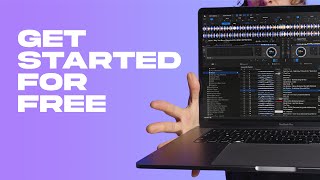 How To DJ With A Laptop For FREE  DJ MUSIC INCLUDED [upl. by Airdnola]