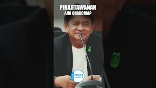 SONNY BUENAVENTURA PINAGTAWANAN ANG QUADCOM balitangtotoo duterte saraduterte truththatmatters [upl. by Ailekat]