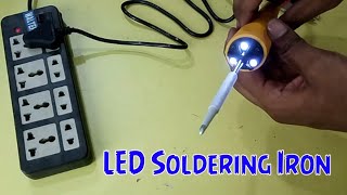 LED Soldering Iron first time in India Quick Review [upl. by Irakab]