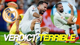 Grave BLESSURE et Verdict TERRIBLE pour Dani Carvajal Gros Coup dur Pour le Real Madrid [upl. by Epoh561]