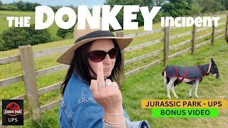 VANLIFE UK  The Donkey Incident  JURASSIC PARKUPs [upl. by Farica]