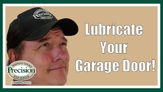 How to Lubricate Your Garage Door [upl. by Sitnerp]