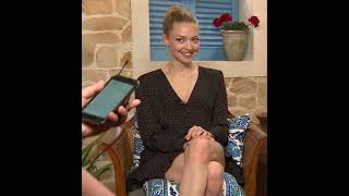 Amanda Seyfried on quotMamma Miaquot Interview 2018 [upl. by Bodwell614]